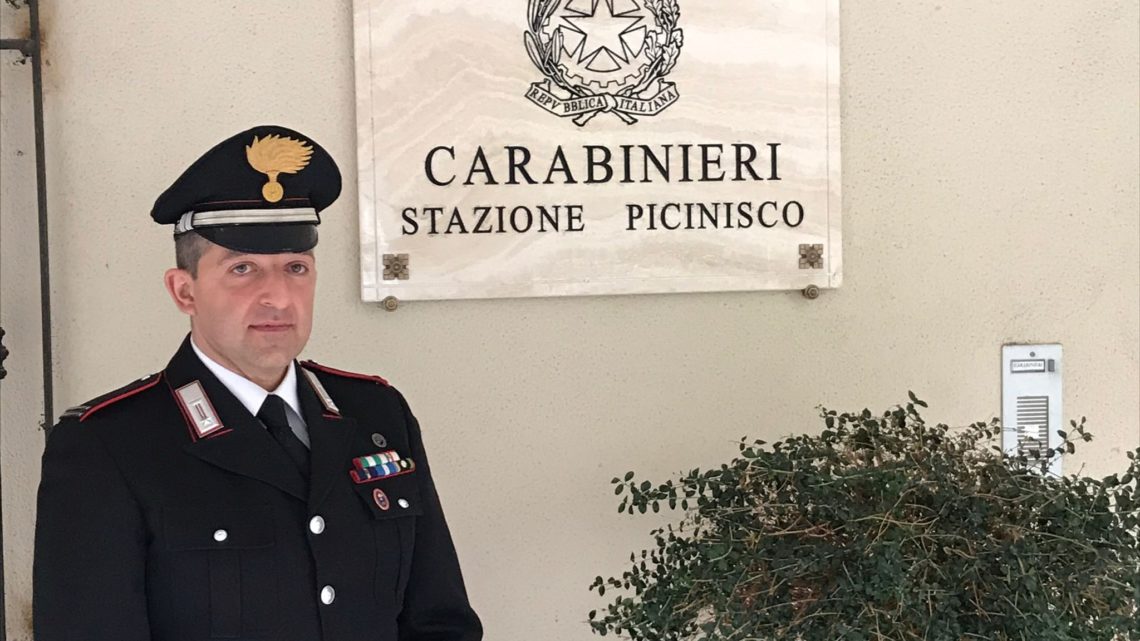 Picinisco – Si insedia il comandante della stazione dei carabinieri Martino Francesco