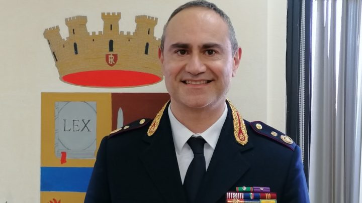 Antonio Magno alla guida dell’Ufficio Prevenzione Generale e Soccorso Pubblico della questura di Frosinone