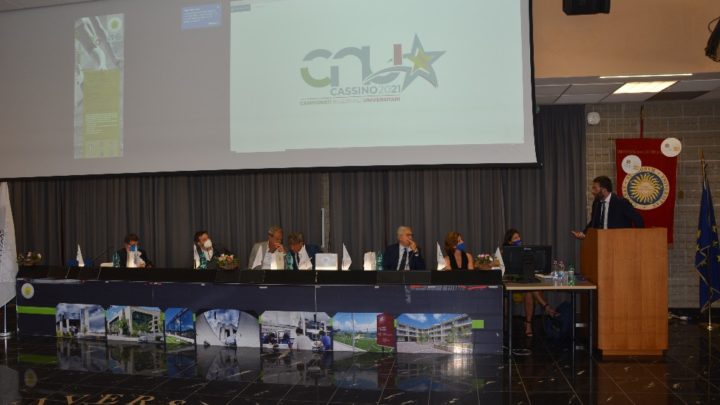 Annullata l’edizione 2021 dei CNU che  si svolgeranno comunque a Cassino l’anno prossimo