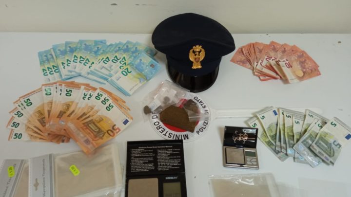 Cassino – La Polizia arresta spacciatore 28enne