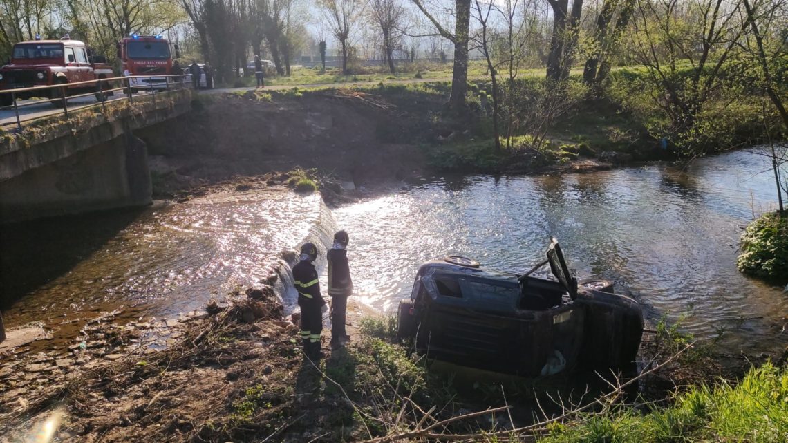 Auto nel Rapido dopo scontro, donna ferita a Cassino