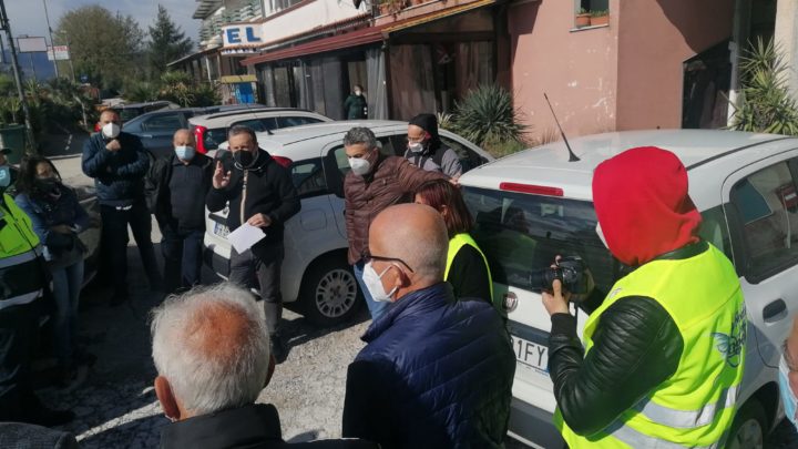 Sopralluogo per messa in sicurezza via Valle del Garigliano tra Rocca d’Evandro e San Vittore del Lazio