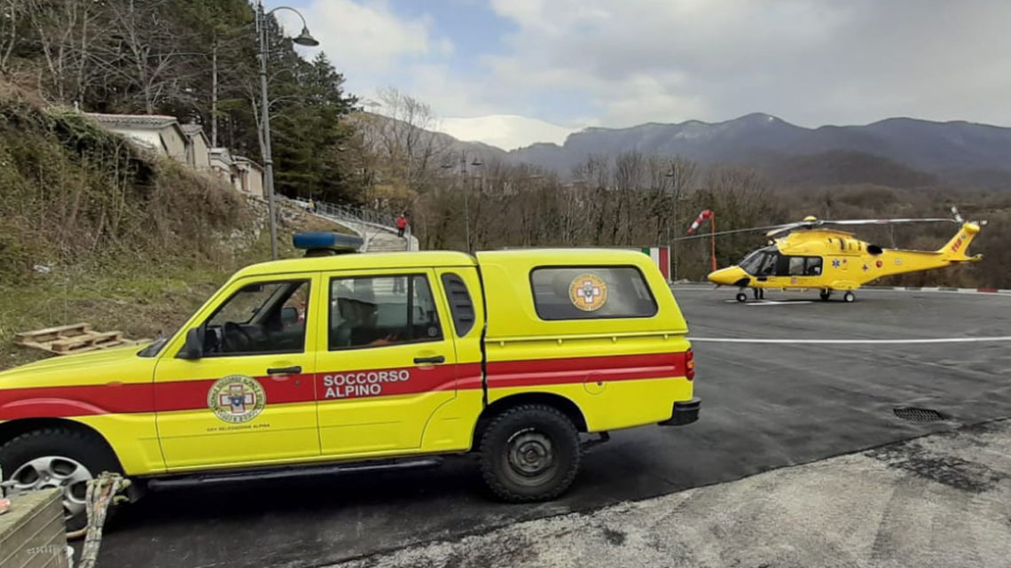 53enne scivola per centinaia di metri sul Monte Viglio, recuperato ed elitrasportato dal Soccorso Alpino di Collepardo