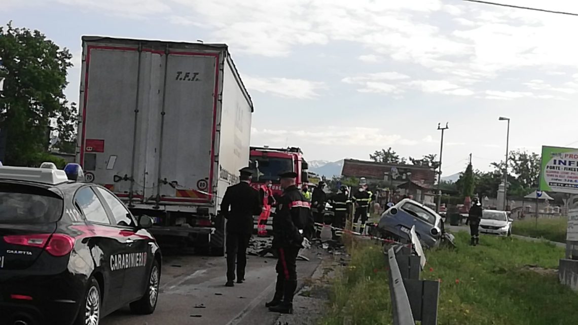 Incidente stradale sulla superstrada Cassino Formia, un morto