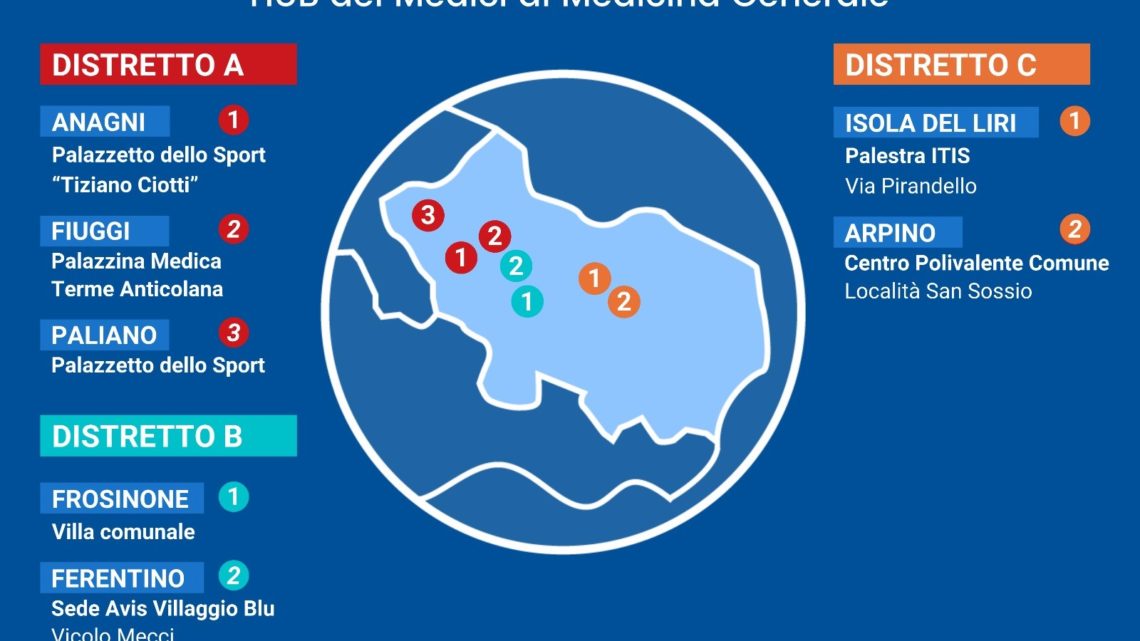 Asl Frosinone: Gli ospedali riprendono l’attività ordinaria mentre la campagna vaccinale va a ritmo spedito