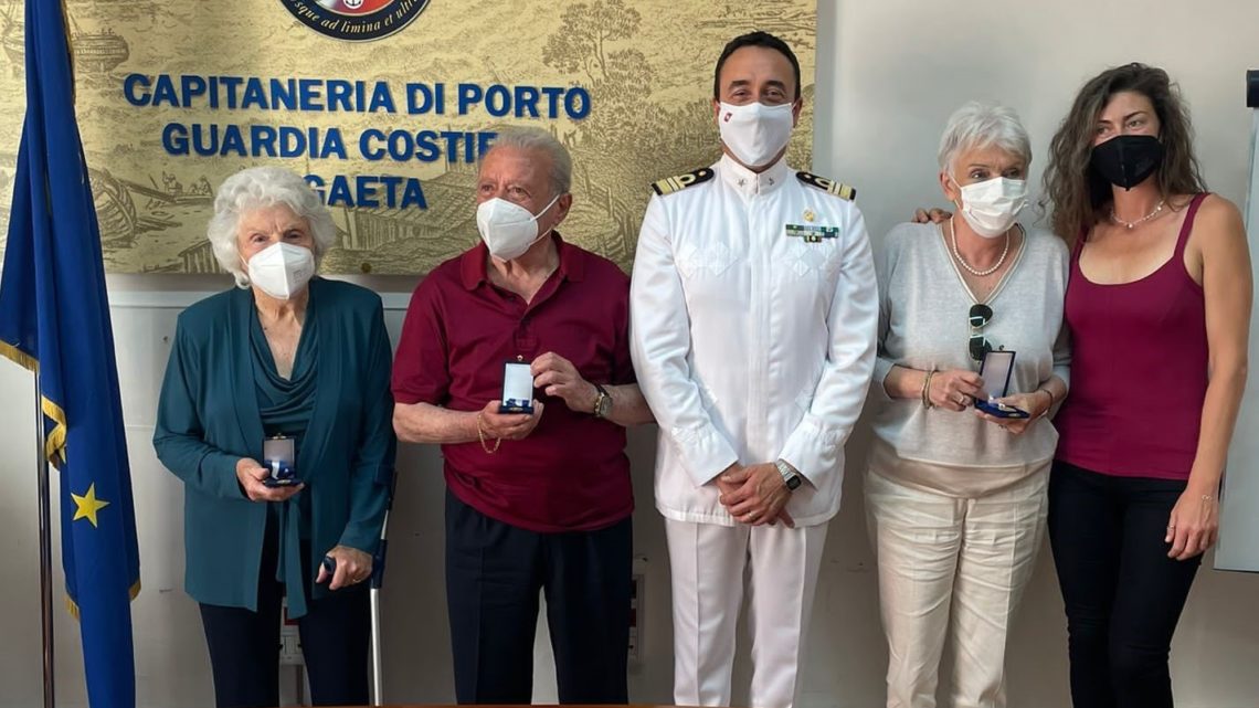 Conferite le Medaglie d’onore di Lunga Navigazione di Primo Grado a tre marittimi originari di Gaeta
