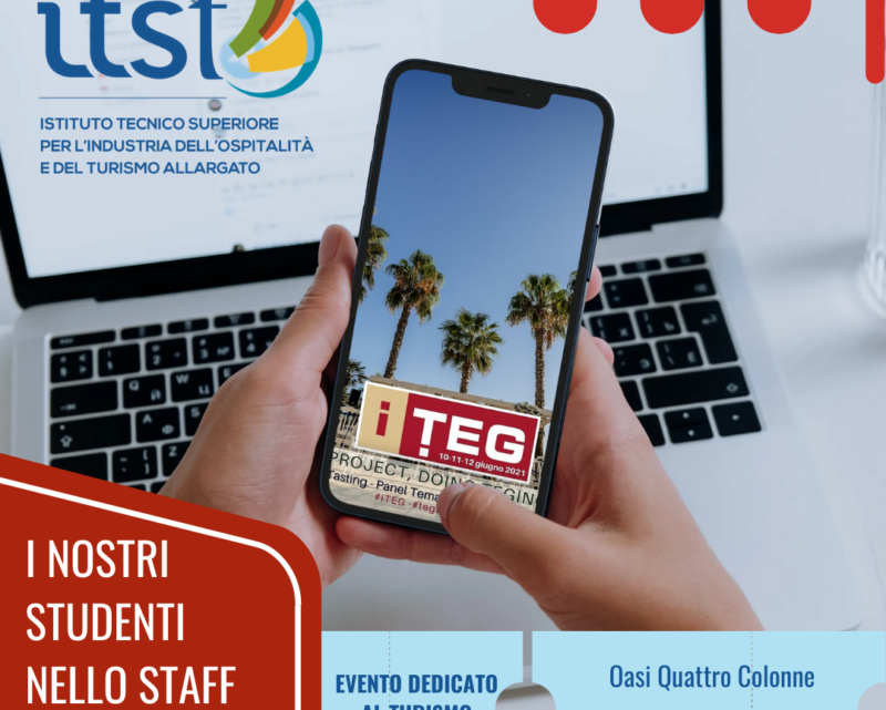 iTEG2021. L’ITS per il Turismo e i Beni Culturali della Puglia presente all’evento dedicato al Turismo Enogastronomico iTEG2021. L’ITS per il Turismo e i Beni Culturali della Puglia presente all’evento dedicato al Turismo Enogastronomico