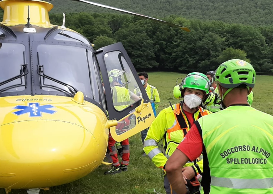 Il soccorso alpino Recupera nove escursionisti e soccorre runner dell’Ernica Sky Race