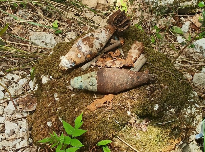 Cassino – Ordigni bellici inesplosi a Caira, interviene la Polizia Provinciale