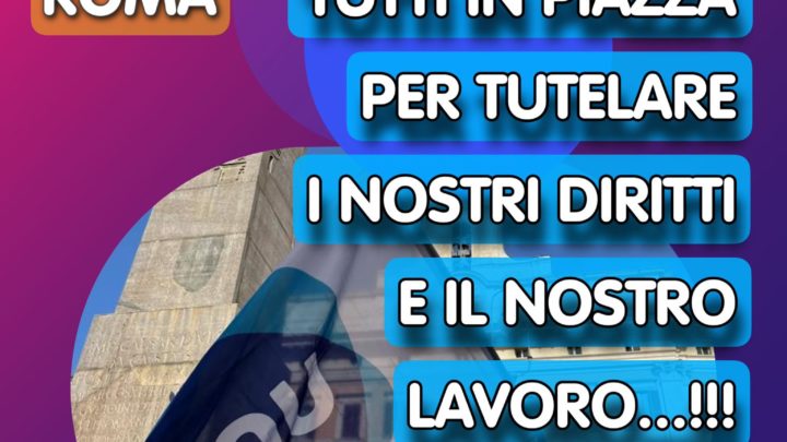 Lunedì l’Ugl Lazio in piazza a Roma
