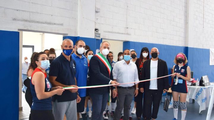 Piedimonte San Germano riapre il palazzetto dello sport intitolato a Mauro Iavarone