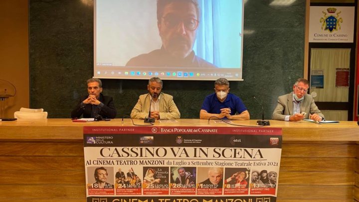 Cassino – Teatro Manzoni, al via la stagione teatrale estiva. Presentato il programma