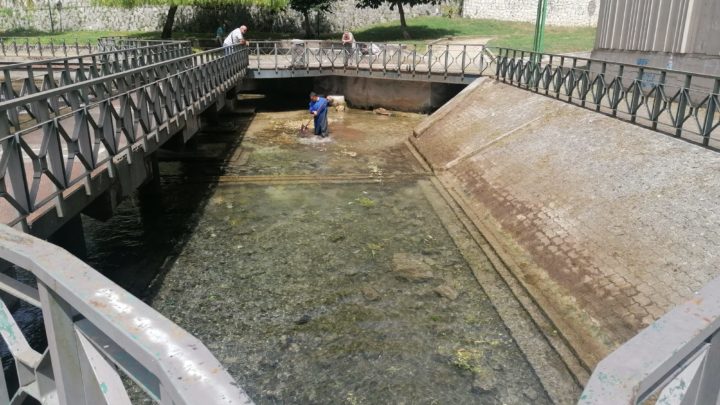 Cassino – Pulite dalla vegetazione e dai rifiuti le sorgenti del Gari