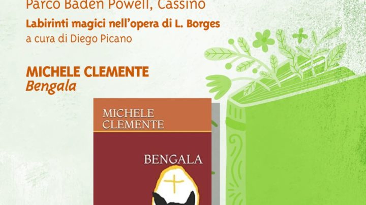 Cassino – Grossi: “Un parco di libri presenta Bengala di di Michele Clemente”