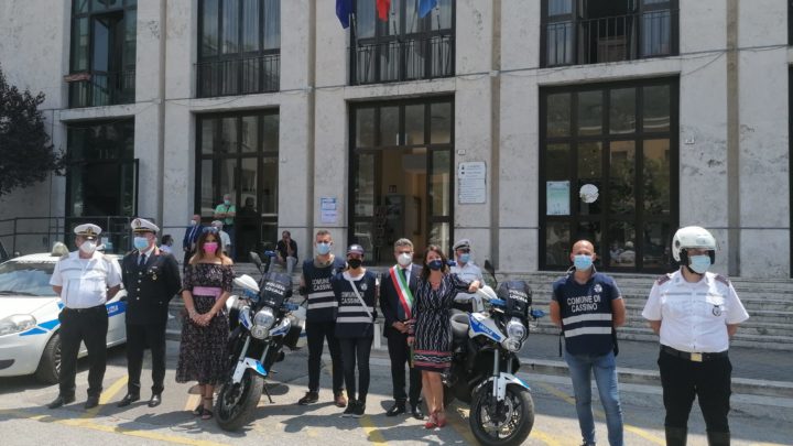 Cassino – Hanno preso servizio questa mattina i tre nuovi vigili urbani