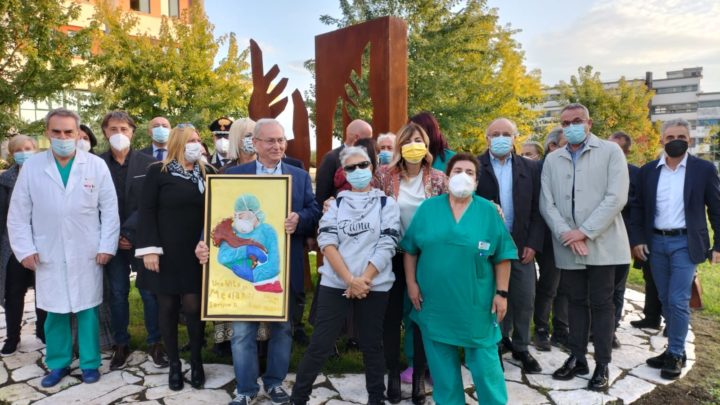 Frosinone – Gratitudine e bellezza per gli operatori sanitari