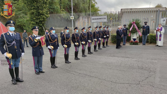 Roma- 40esimo anniversario dell'uccisione del Capitano Straullu e della Guardia di P. S. Ciriaco Di Roma