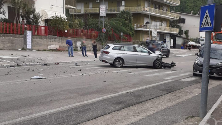 Incidente stradale sulla superstrada Cassino Formia a Sant’Antonio Abbate