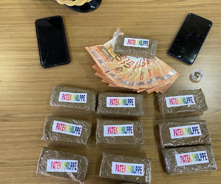 Fermati con un chilo di hashish, arrestati due fratelli romani