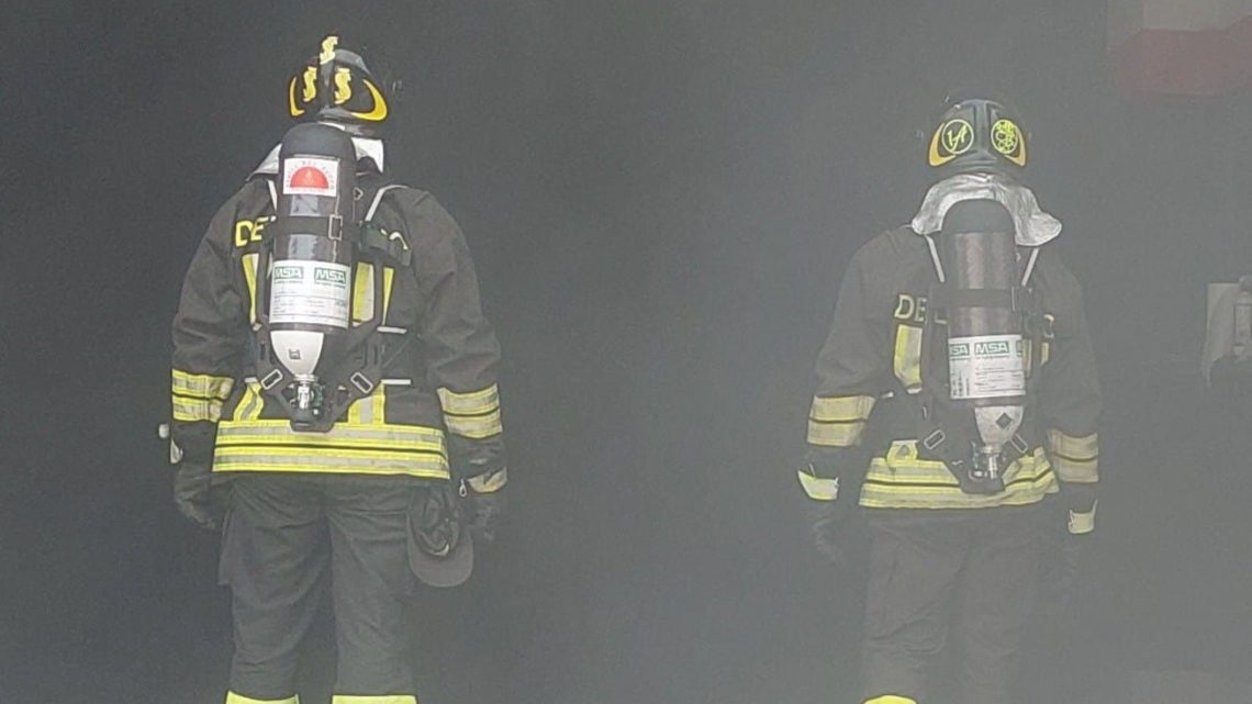Incendio in albergo a Fiuggi, intervento pompieri limita i danni