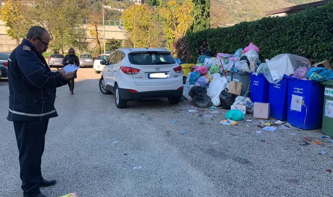 Cassino – Verifiche al conferimento dei rifiuti, sanzionati 11 condomini