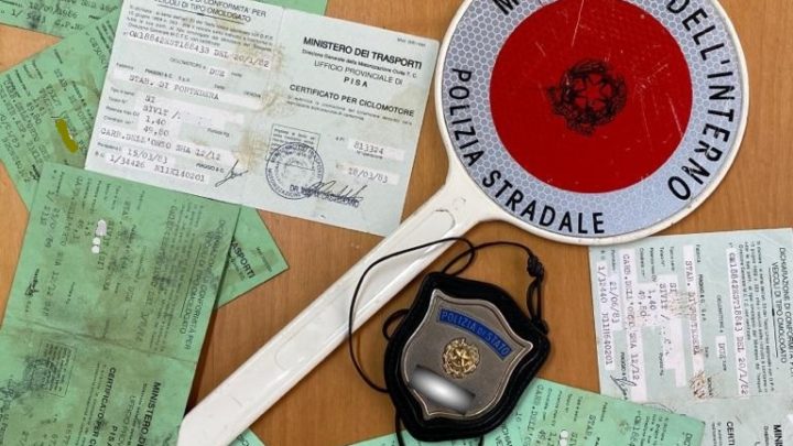 Frosinone – False immatricolazioni di ciclomotori d’epoca, 7 indagati