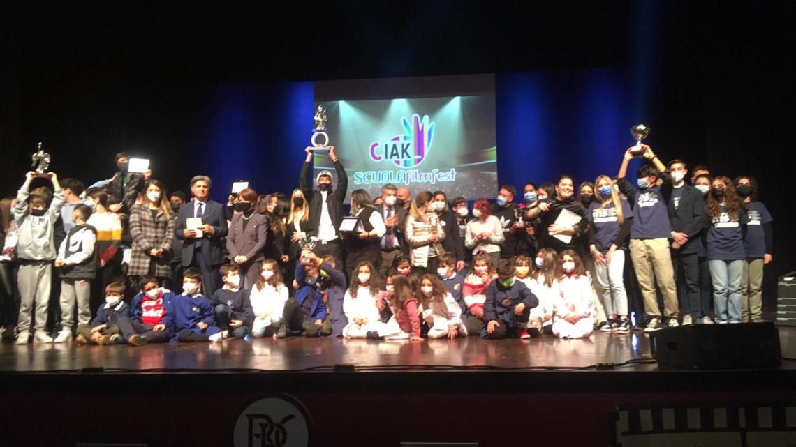 Mini registi ed attori, premiazione del Ciak ScuolaFilmFest Mini registi ed attori, premiazione del Ciak ScuolaFilmFest