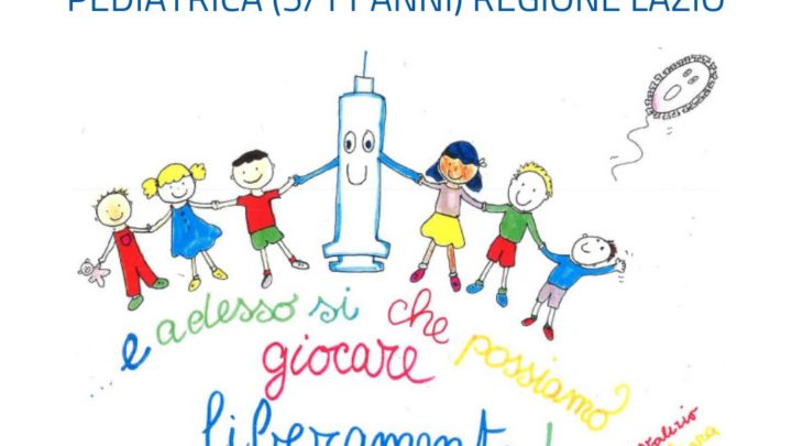 Asl Frosinone, al via la campagna di vaccinazione per i bambini di età compresa tra i 5 e gli 11 anni