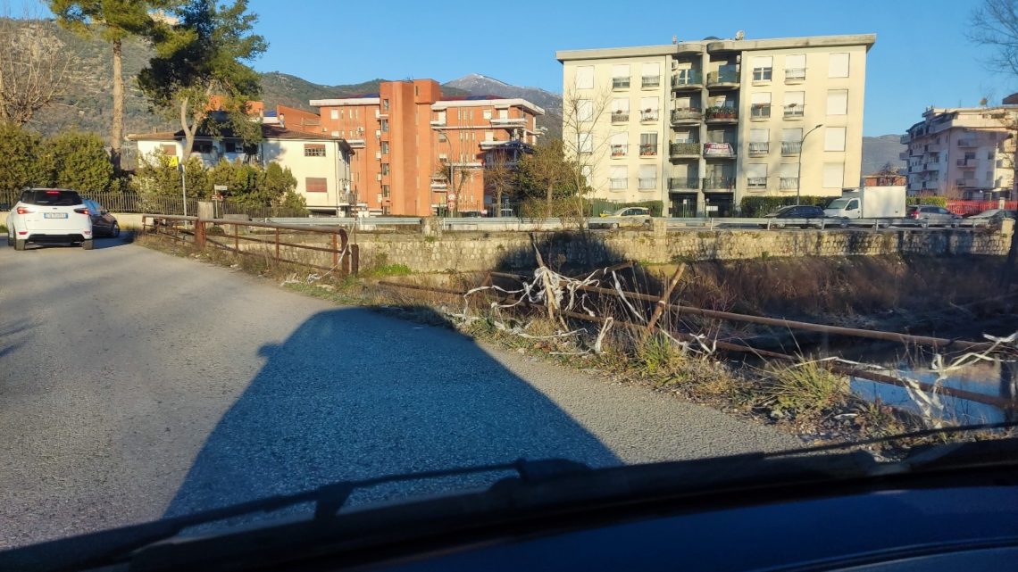 Ponte di via Palombara a Cassino, trampolino sul Rapido Ponte di via Palombara a Cassino, trampolino sul Rapido