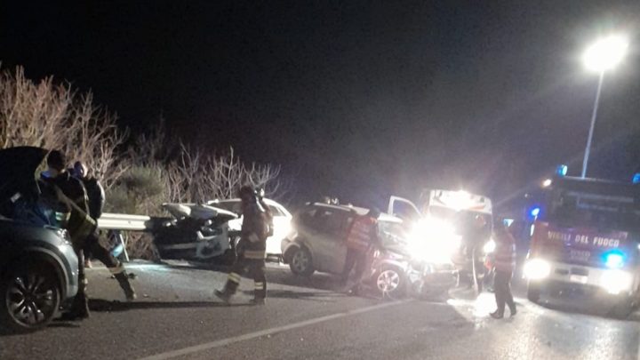 Incidente stradale a San Pietro Infine, venafrana chiusa