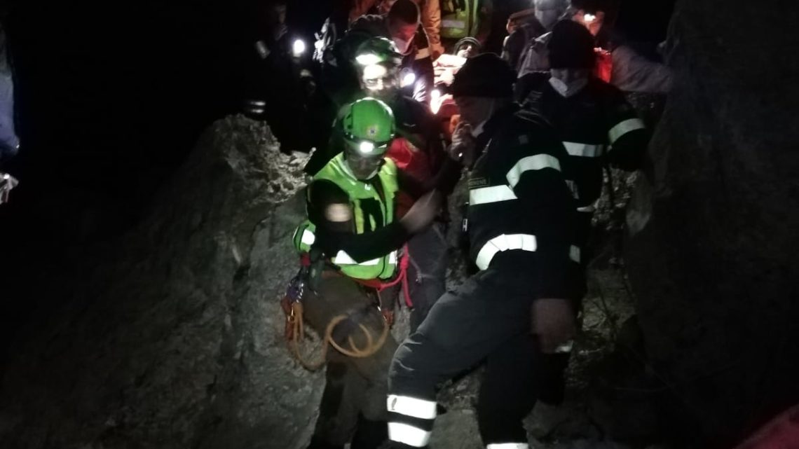 Campoli Appennino – 31enne di Broccostella cade in zona impervia, recuperato dal soccorso alpino