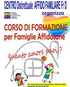 “Quanto amore puoi?” Corso di formazione per sensibilizzare famiglie e single all’affido di minori