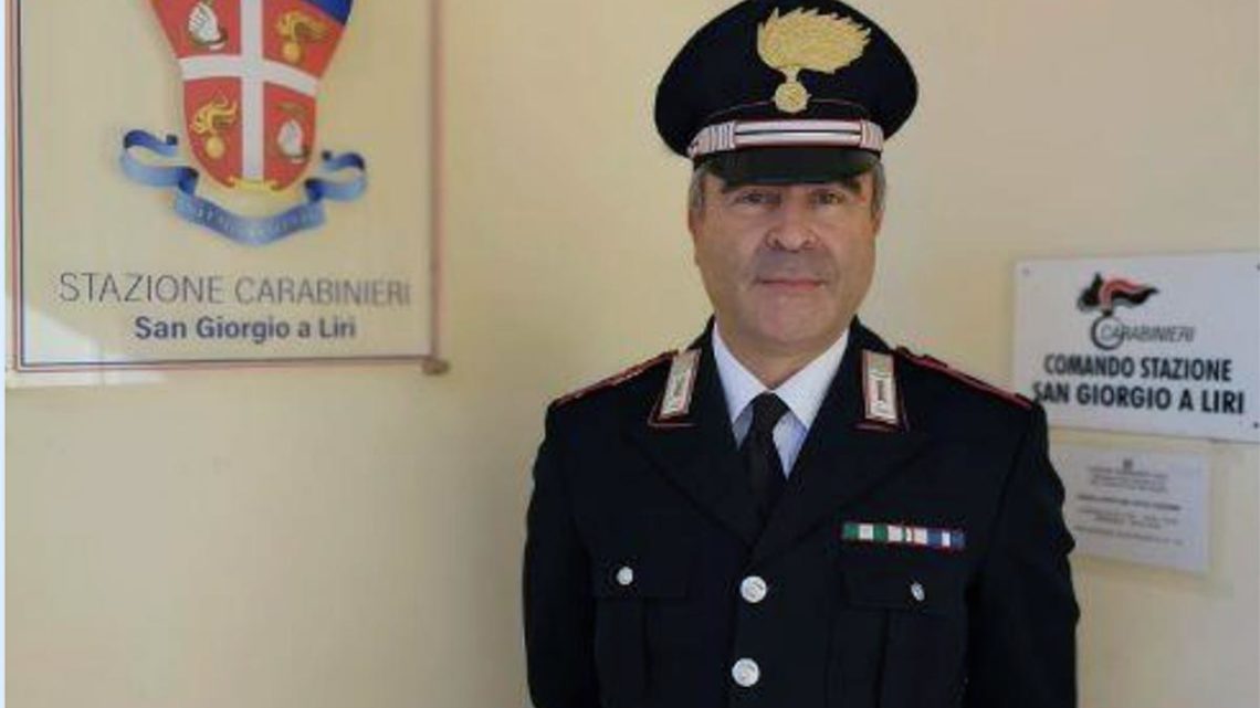 San Giorgio a Liri – Va in pensione il Luogotenente Marcello Nardone dopo 40 anni di servizio nell’Arma dei Carabinieri