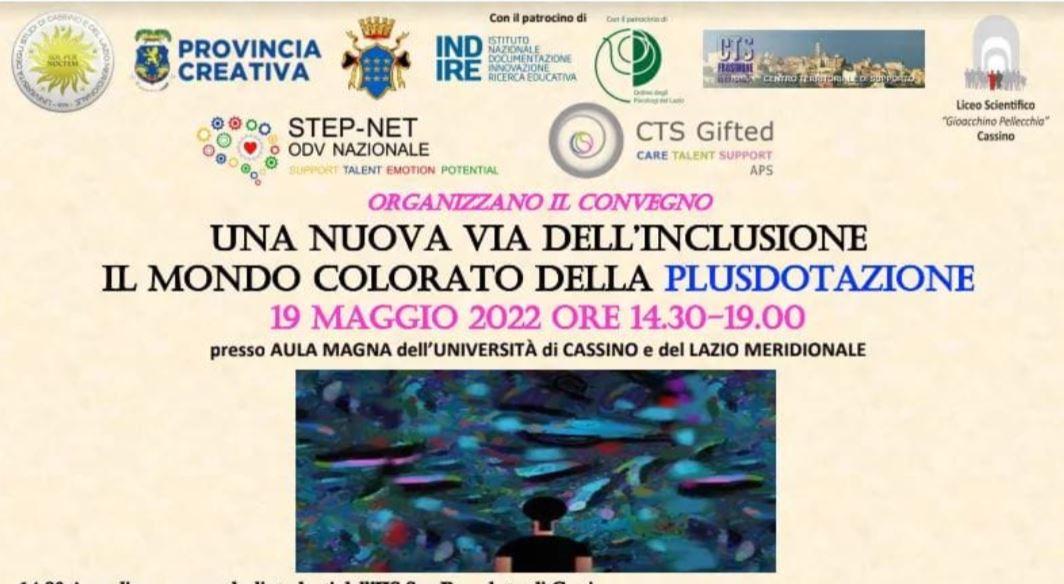 Cassino: Talenti da valorizzare, convegno per riconoscere e tutelare studenti plusdotati Cassino: Talenti da valorizzare, convegno per riconoscere e tutelare studenti plusdotati