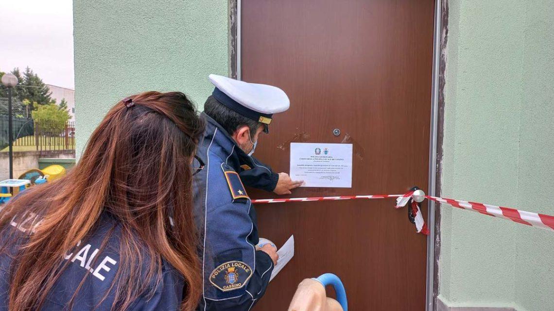 Appartamento abusivo a Cassino sequestrato a due noti imprenditori Appartamento abusivo a Cassino sequestrato a due noti imprenditori