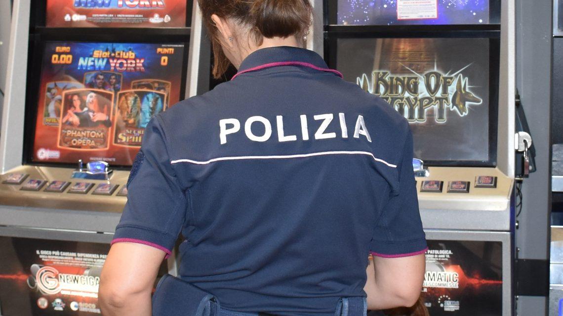 Frosinone – Controllate dalla Polizia di Stato sale giochi e videolottery