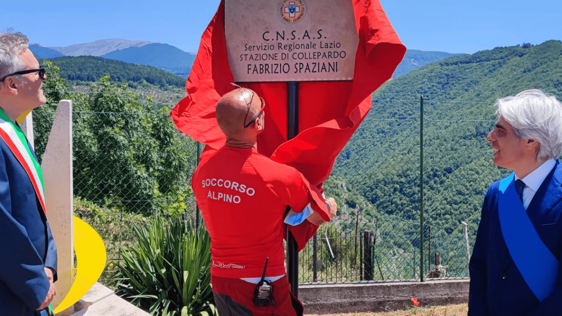 Inaugurata la nuova sede della stazione del Soccorso Alpino di Collepardo Inaugurata la nuova sede della stazione del Soccorso Alpino di Collepardo