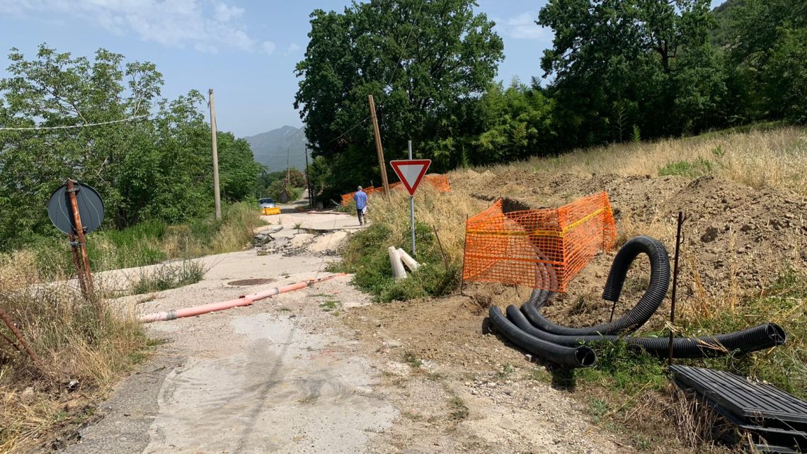 Cassino – Avviati i lavori per la frana di San Michele