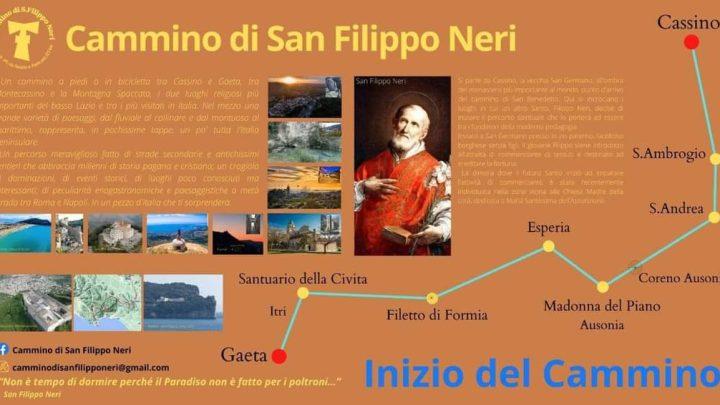 Da Venerdì si inaugura da Cassino il cammino di San Filippo Neri