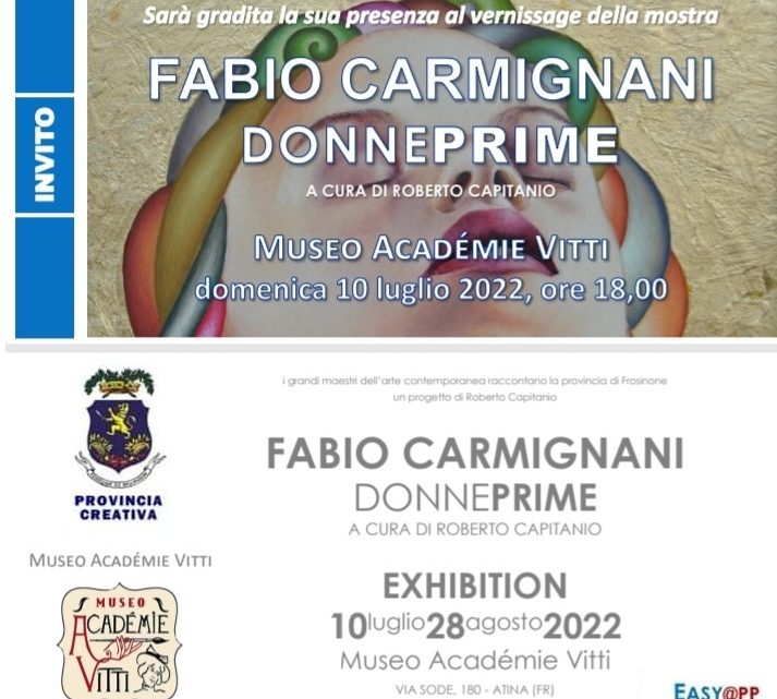 Carmignani in mostra all’Académie Vitti