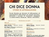 â€œChi dice donna. Storie di affermazioneâ€