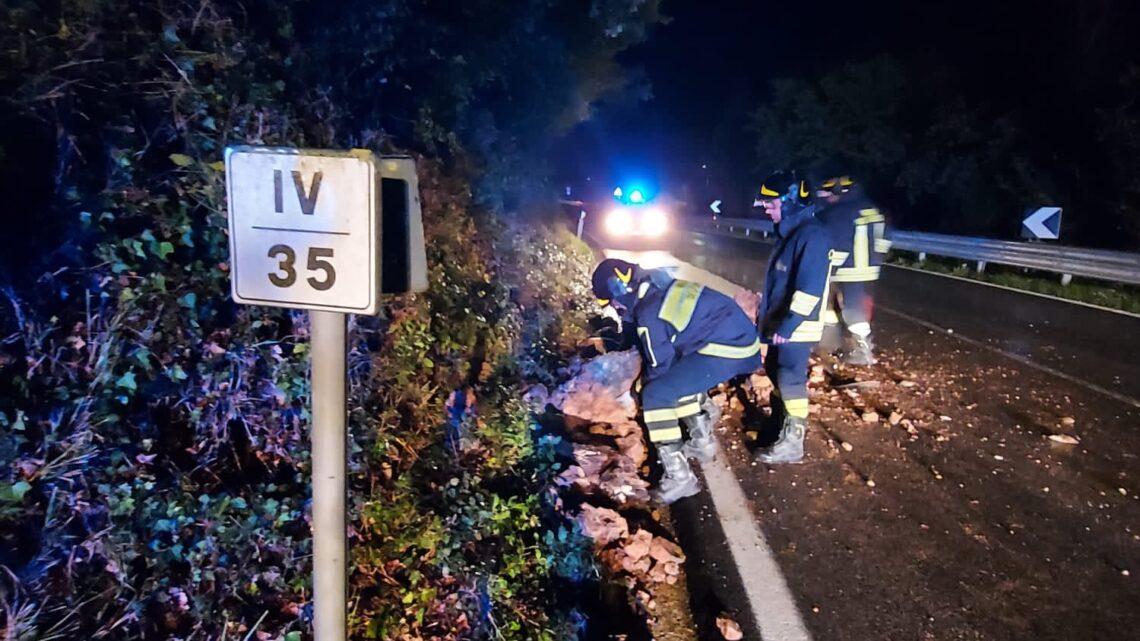 Maltempo a Isernia, chiusa la galleria Area Cesa sulla provinciale 86