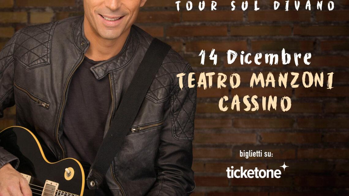 Alex Britti il 14 dicembre al Cinema Teatro Manzoni di Cassino