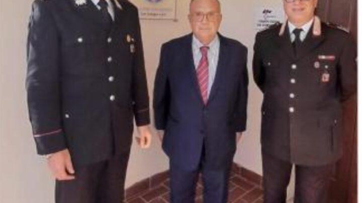 Il Procuratore della Repubblica D’Emmanuele visita la Stazione Carabinieri di San Giorgio a Liri