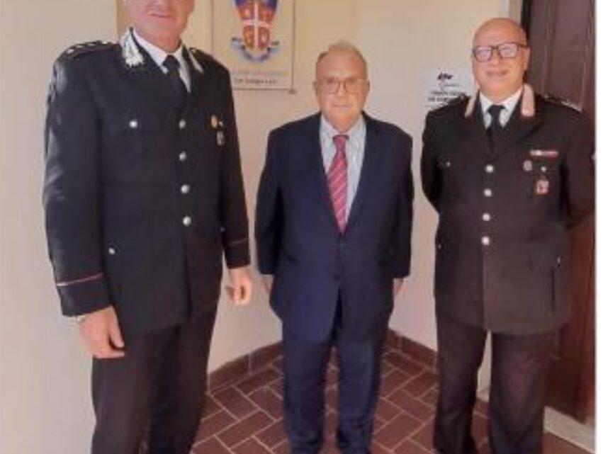 Il Procuratore della Repubblica D’Emmanuele visita la Stazione Carabinieri di San Giorgio a Liri