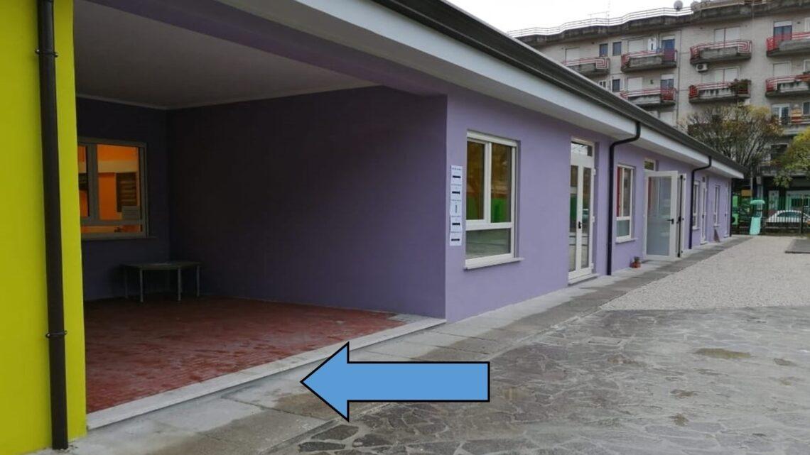 Ristrutturata nel 2020, la scuola dell’infanzia di via Arigni con barriere le architettoniche