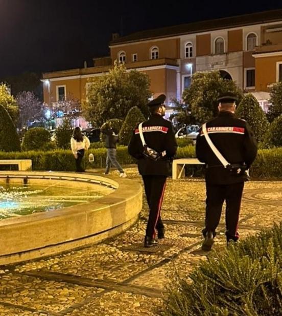 Latina; controlli serrati dei Carabinieri nei luoghi della movida