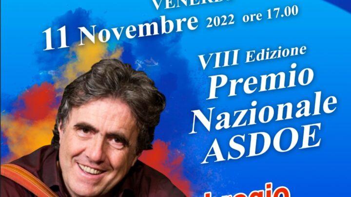 Il premio Asdoe ad Ambrogio Sparagna