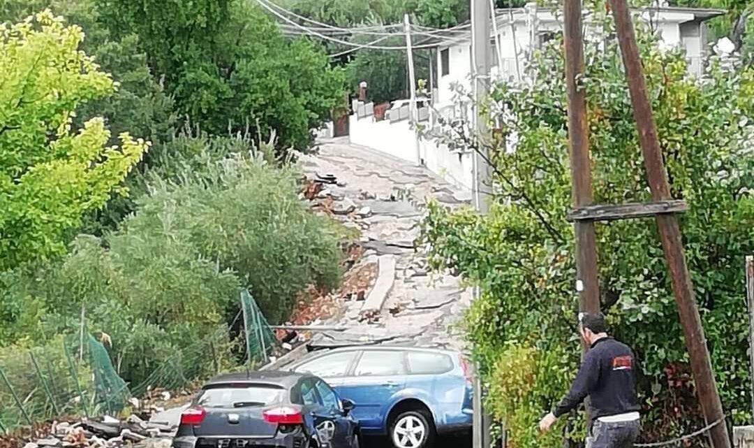 Formia devastata dal maltempo, strade come torrenti e auto trascinate via