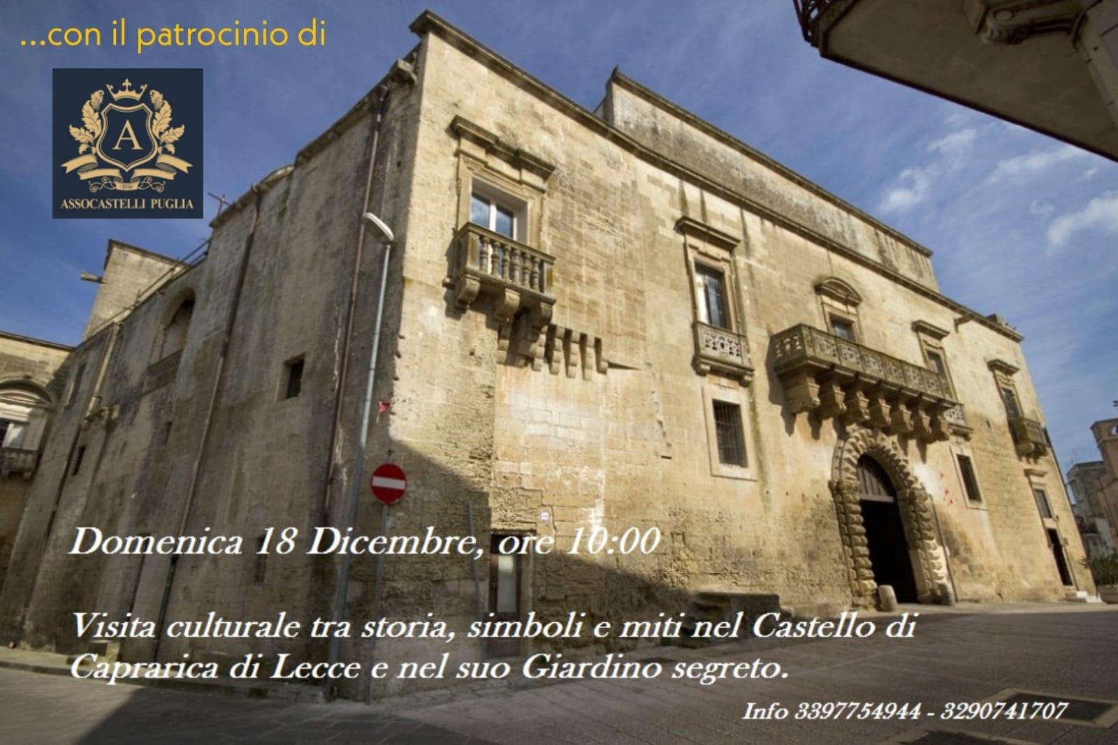 Caprarica Di Lecce Un Viaggio Tra Storia Simboli E Miti Nel Palazzo 